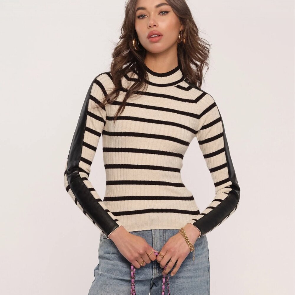 heartloom kane Striped Sweater